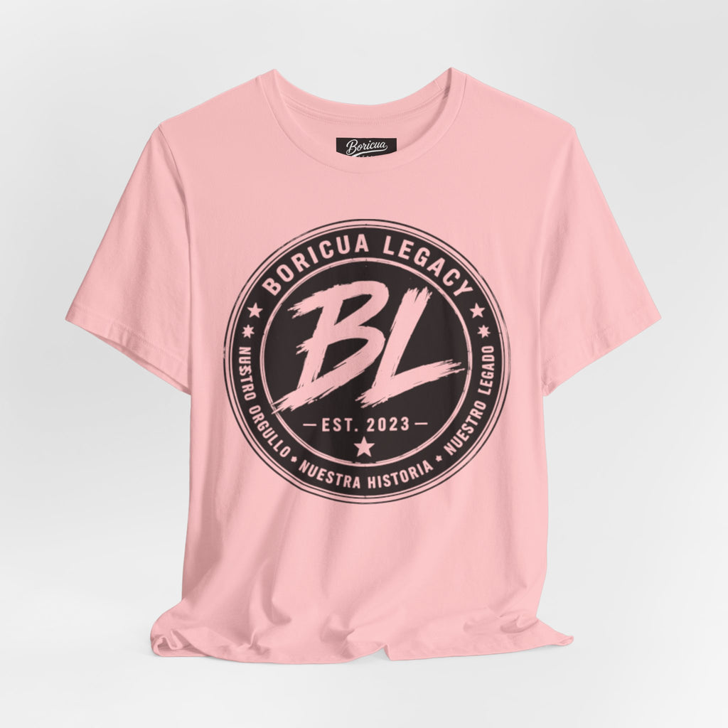 Black and White Logo Boricua Legacy