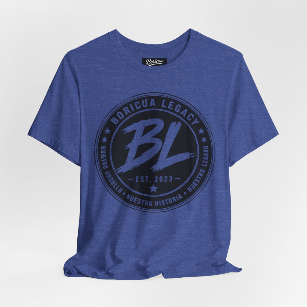 Black and White Logo Boricua Legacy