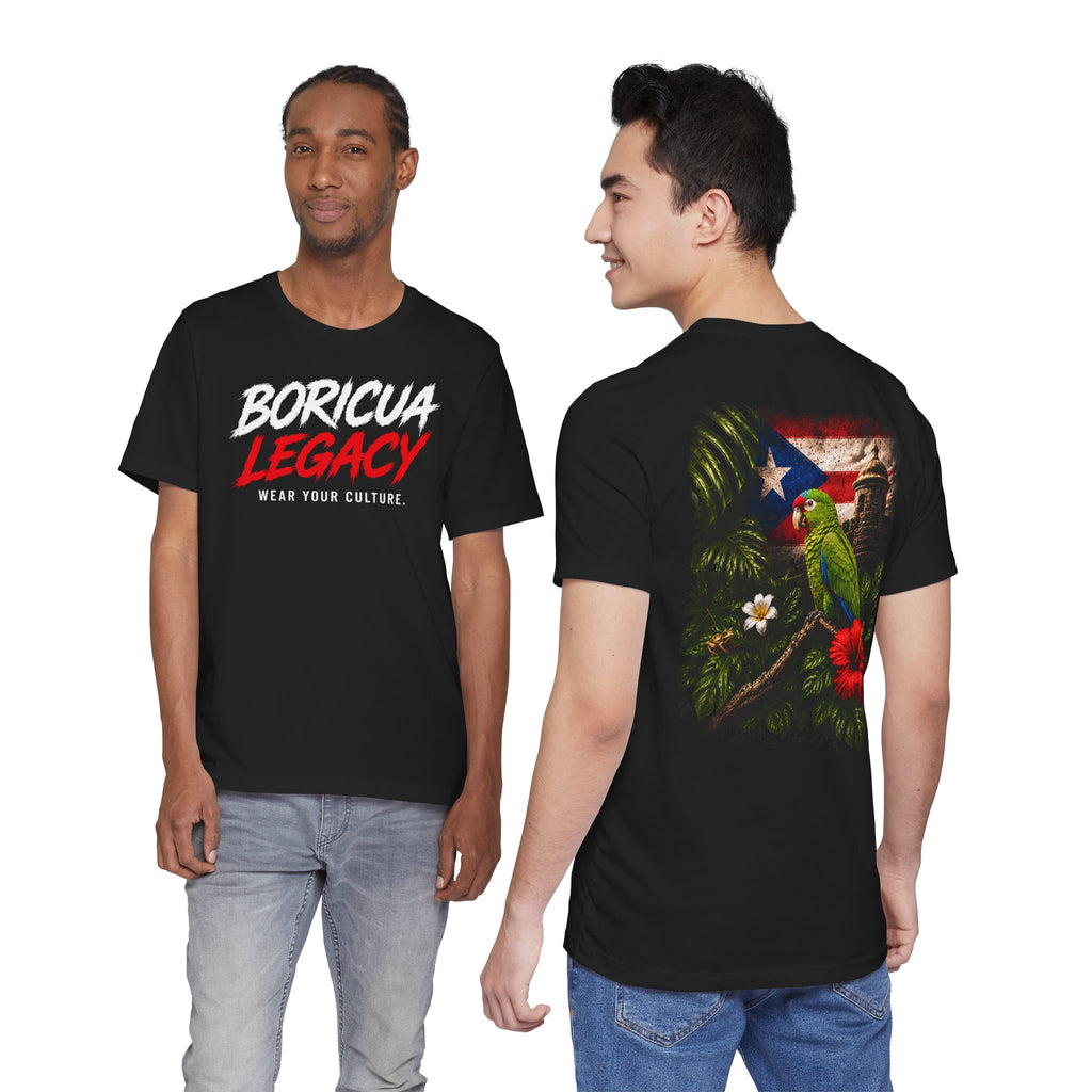Puerto Rico Parrot "LEGACY" Graphic T-Shirt – Boricua Legacy