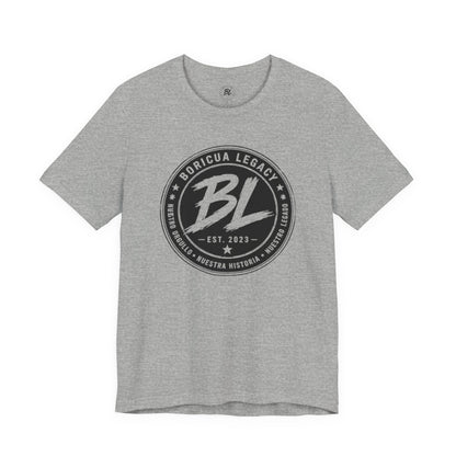 El Clásico — Boricua Legacy B&W Logo Tee