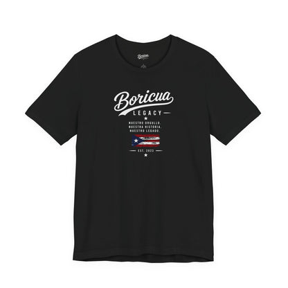 La Bandera — Puerto Rican Pride Tee — Boricua Legacy Puerto Rican apparel