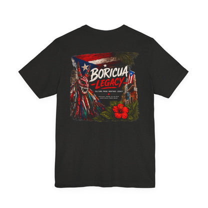 Boricua Legacy T-Shirt — Puerto Rican Vejigante Graphic Tee