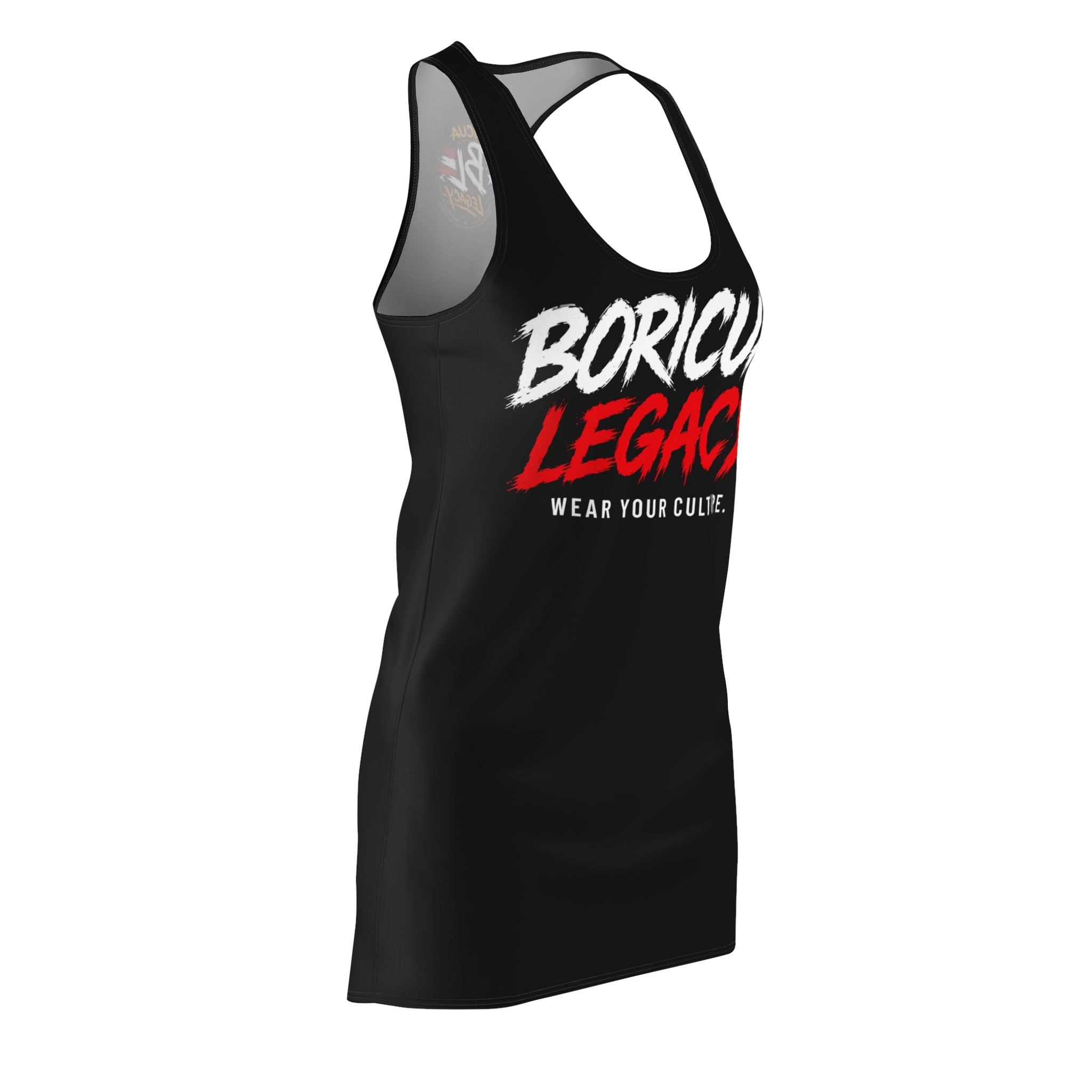 Racerback Dress — "Boricua Legacy" Puerto Rican Pride Dress