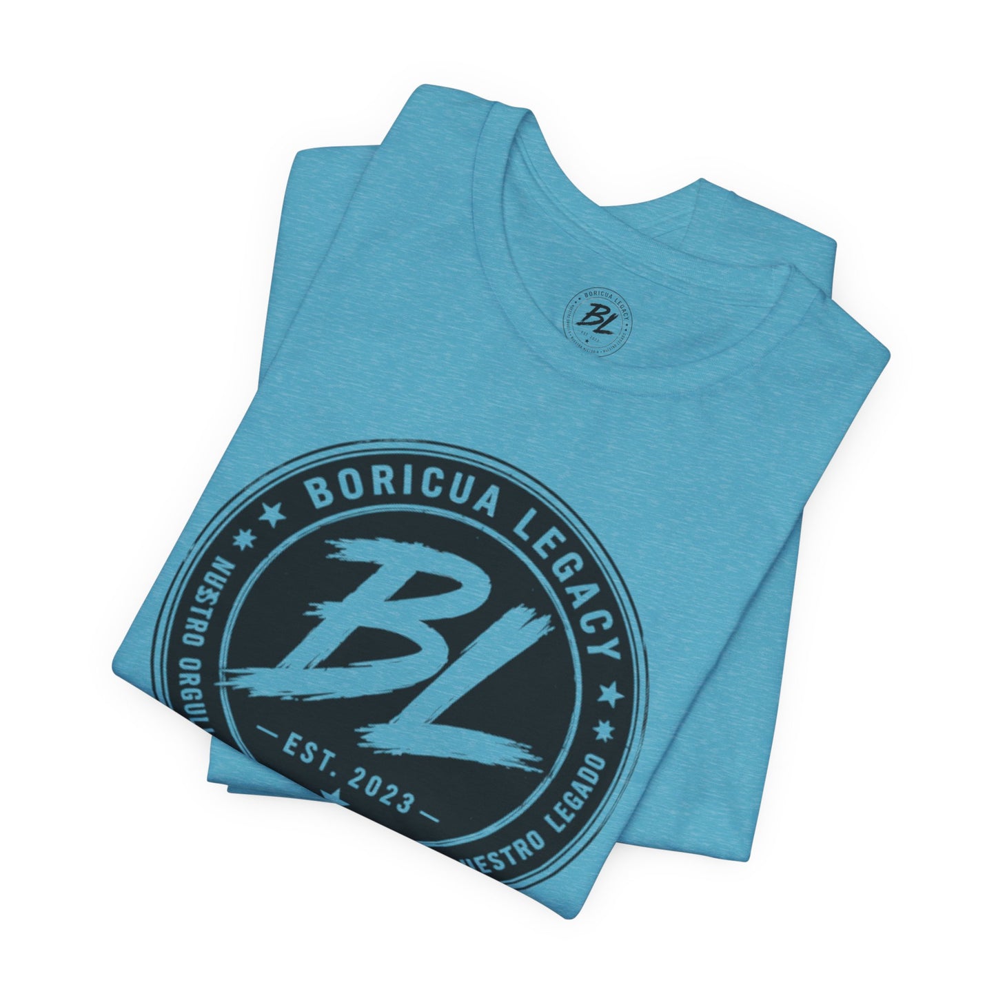 El Clásico — Boricua Legacy B&W Logo Tee