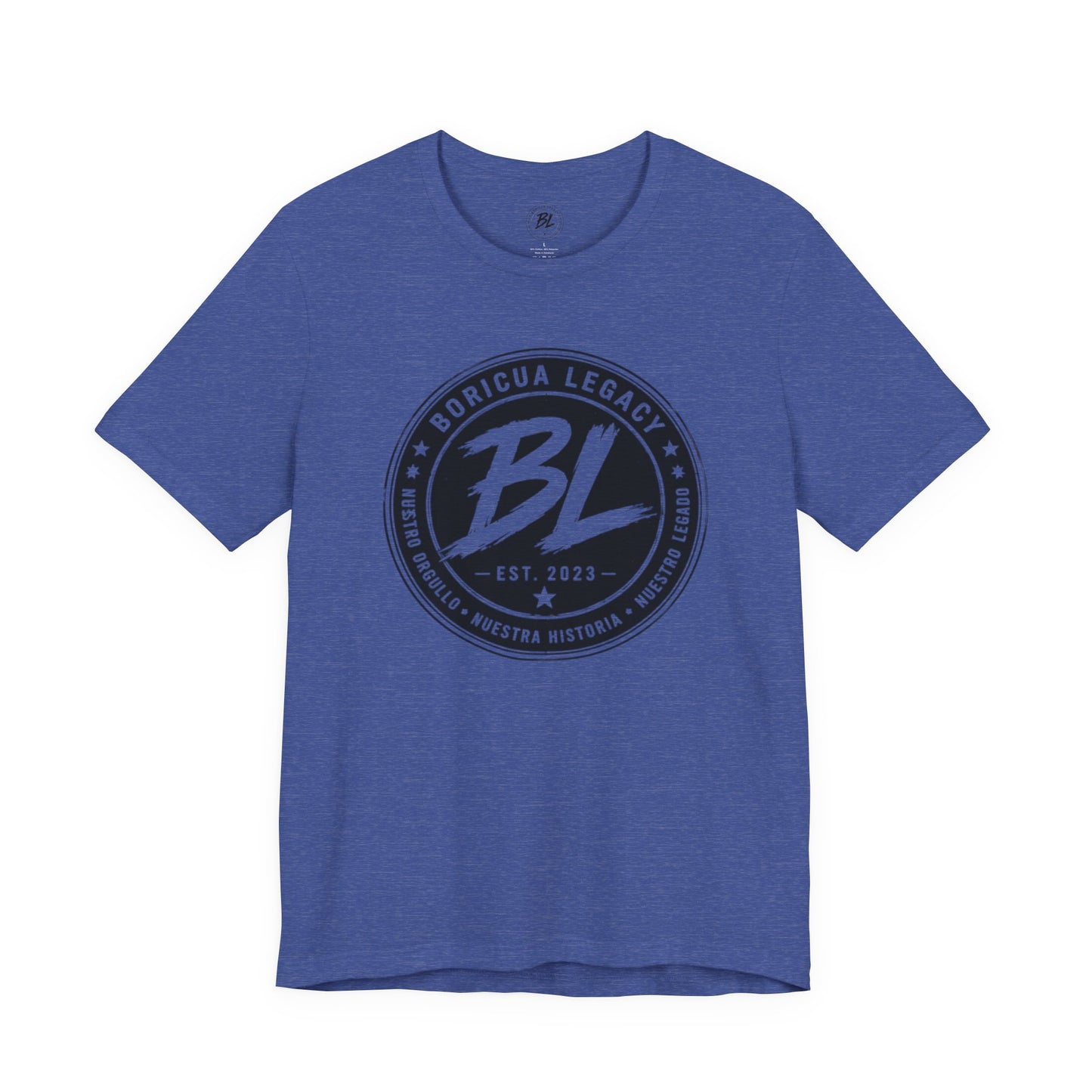 El Clásico — Boricua Legacy B&W Logo Tee