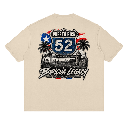 PR-52 Tee (La Autopista) – Boricua Legacy Puerto Rican apparel product photo
