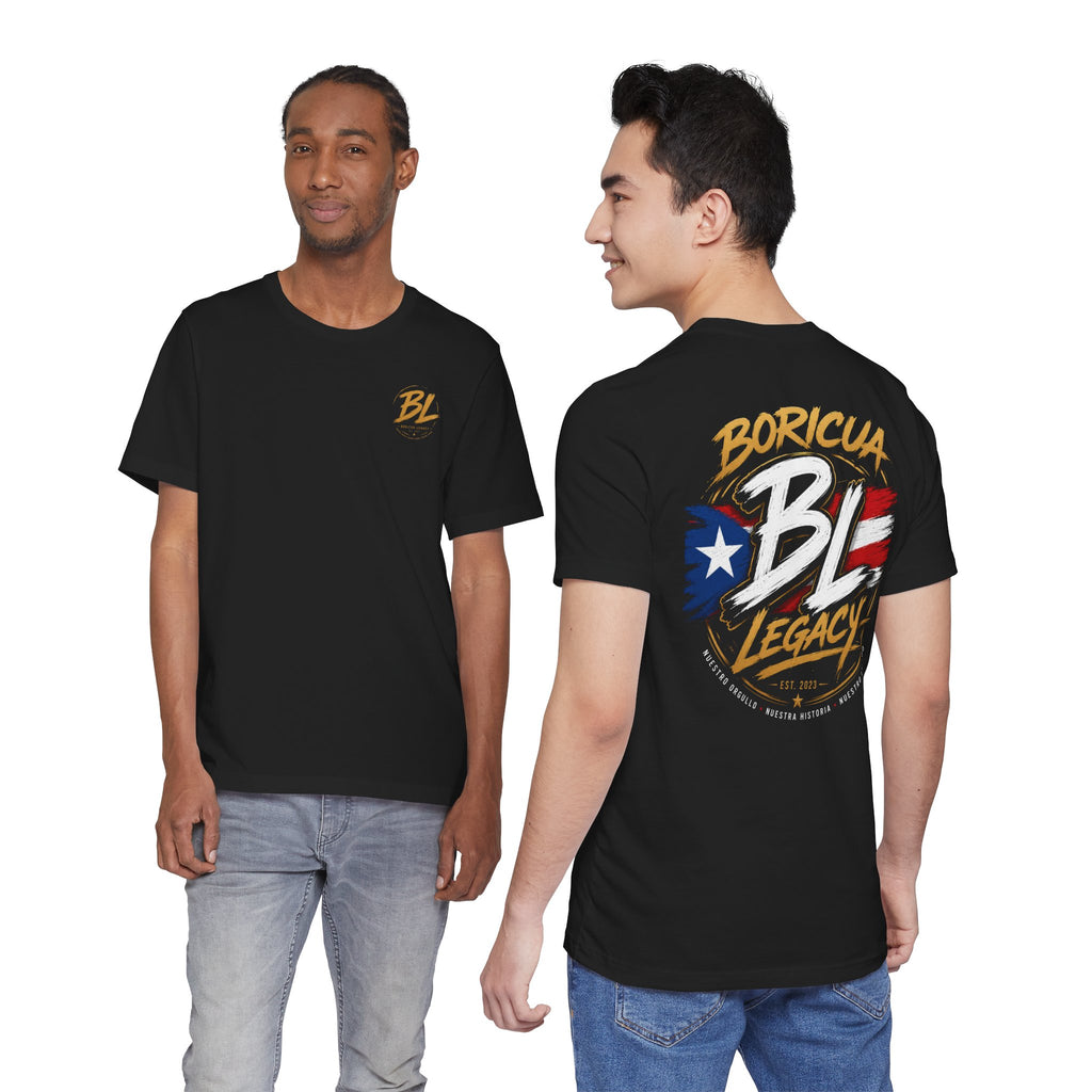 Puerto Rican Pride BL Graphic T-Shirt – Boricua Legacy Tee
