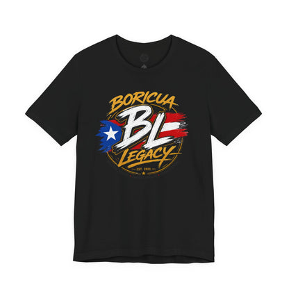La Marca — Boricua Legacy Logo Tee — Boricua Legacy Puerto Rican apparel