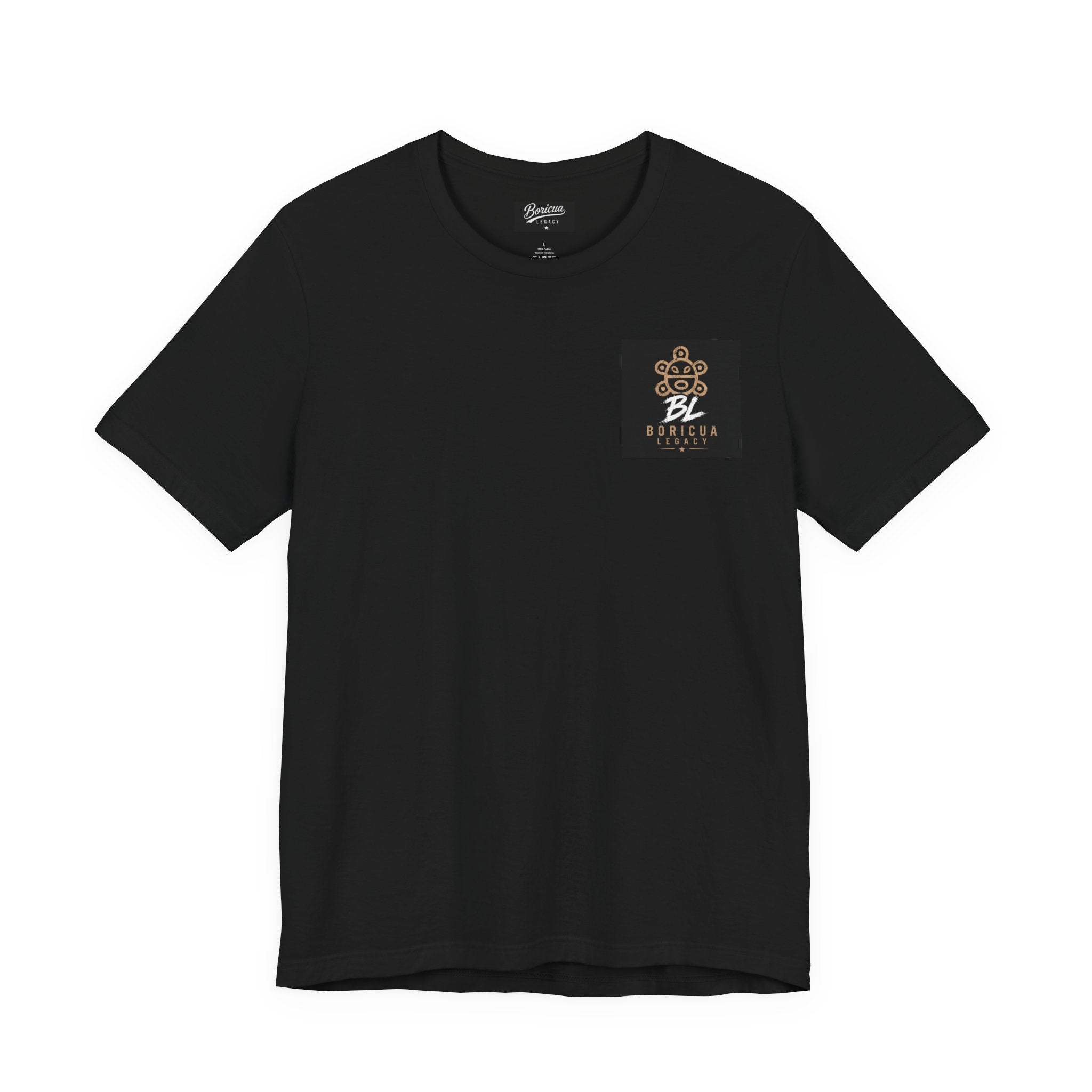 Boricua Legacy T-Shirt — Puerto Rican Pride Tee with Coquí & Flag Design