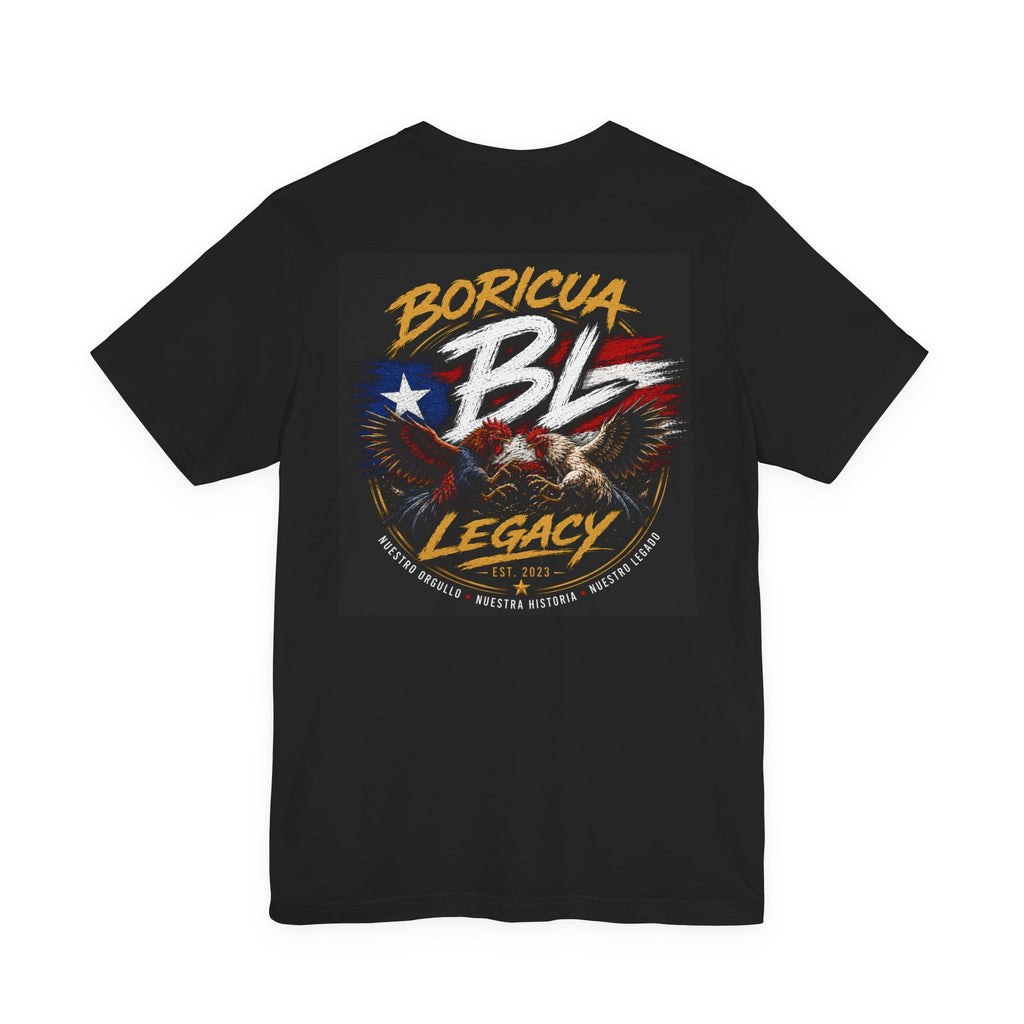 Boricua Legacy Tee — Puerto Rican Pride Rooster T-Shirt