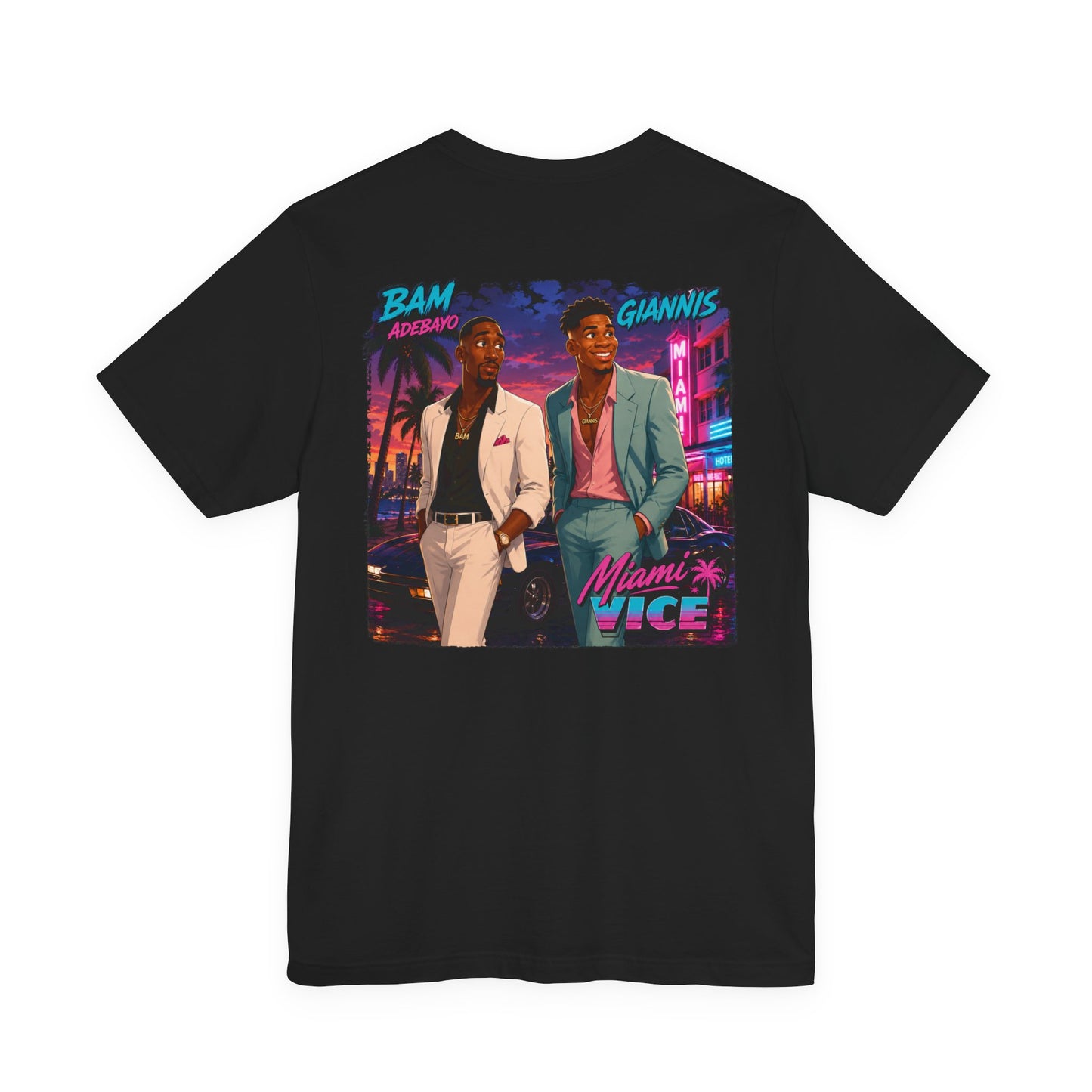 Miami Tee — ‘ Retro 80s Basketball Shirt