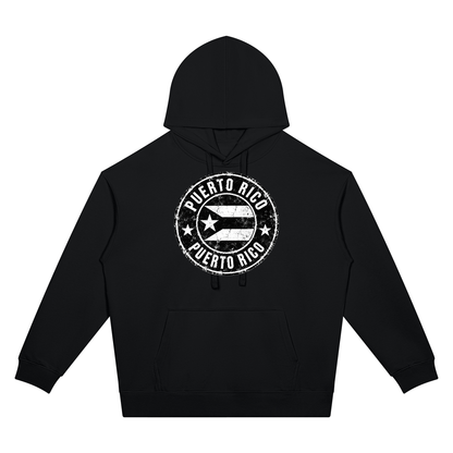 Puerto Rico Seal Hoodie – Boricua Legacy Puerto Rican apparel product photo