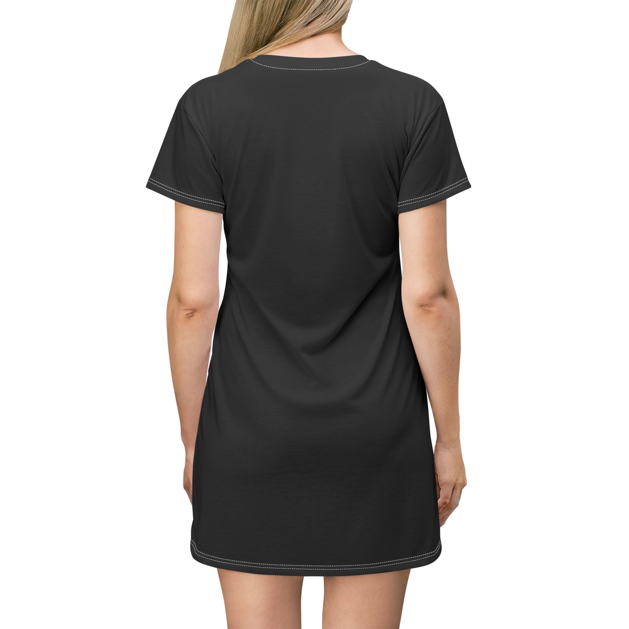Boricua Legacy T-Shirt Dress – Puerto Rican Flag Graphic & "Nuestro Legado" Design