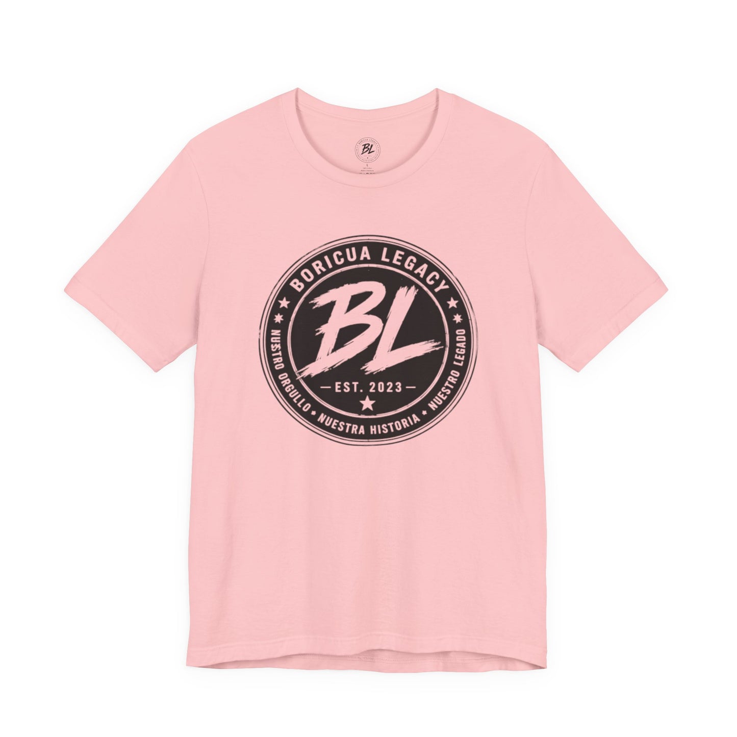 El Clásico — Boricua Legacy B&W Logo Tee