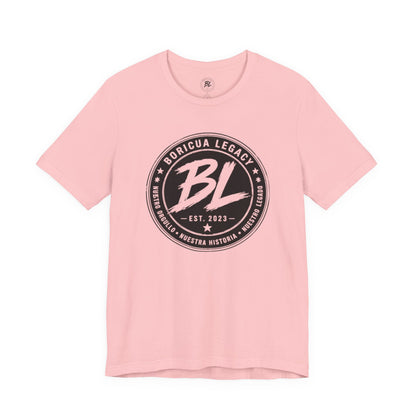El Clásico — Boricua Legacy B&W Logo Tee