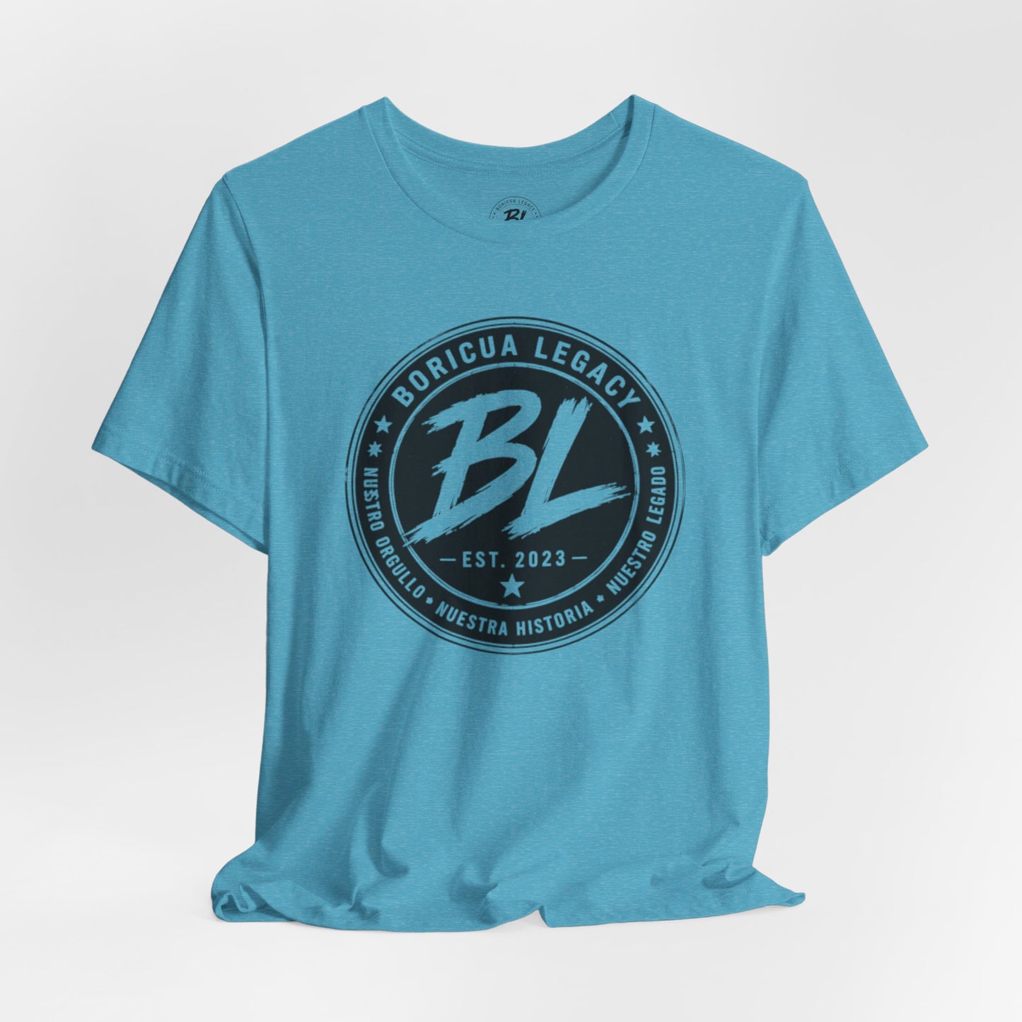 El Clásico — Boricua Legacy B&W Logo Tee
