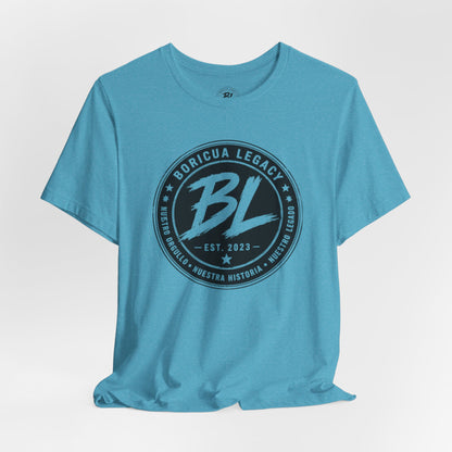 El Clásico — Boricua Legacy B&W Logo Tee