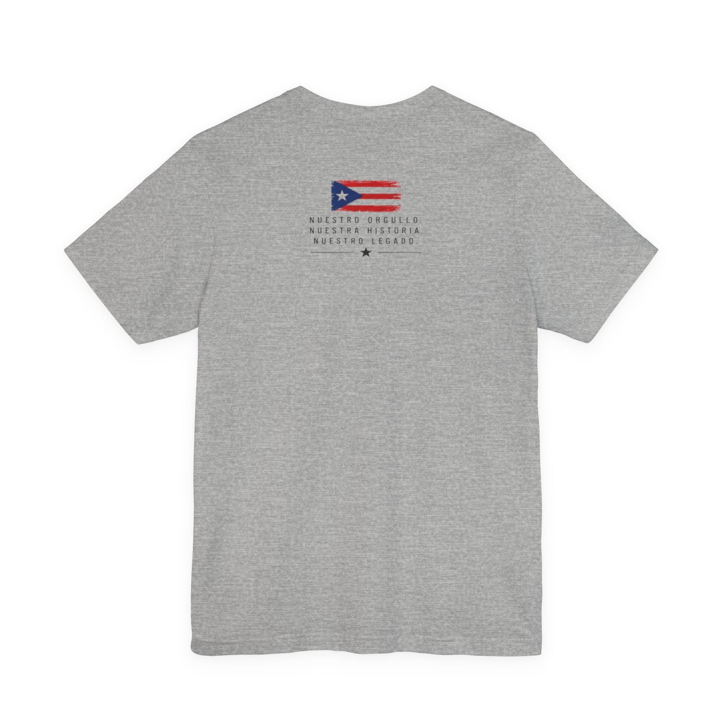 El Clásico — Boricua Legacy B&W Logo Tee