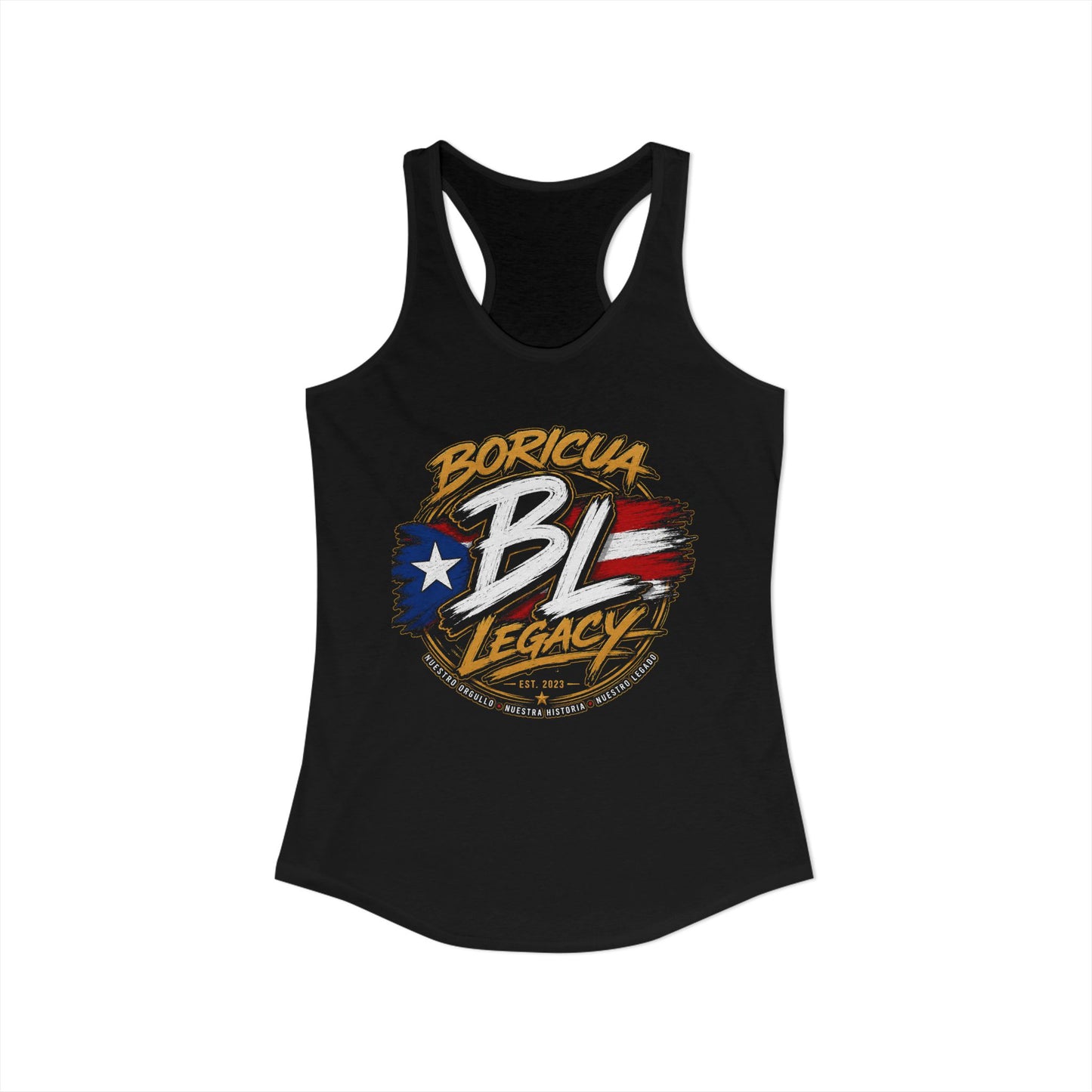 La Boricua — Women's Racerback Tank