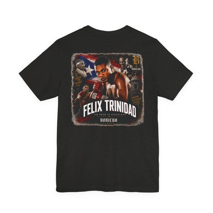 Felix Trinidad Tribute T-Shirt — Puerto Rican Boxing Champion Graphic Tee