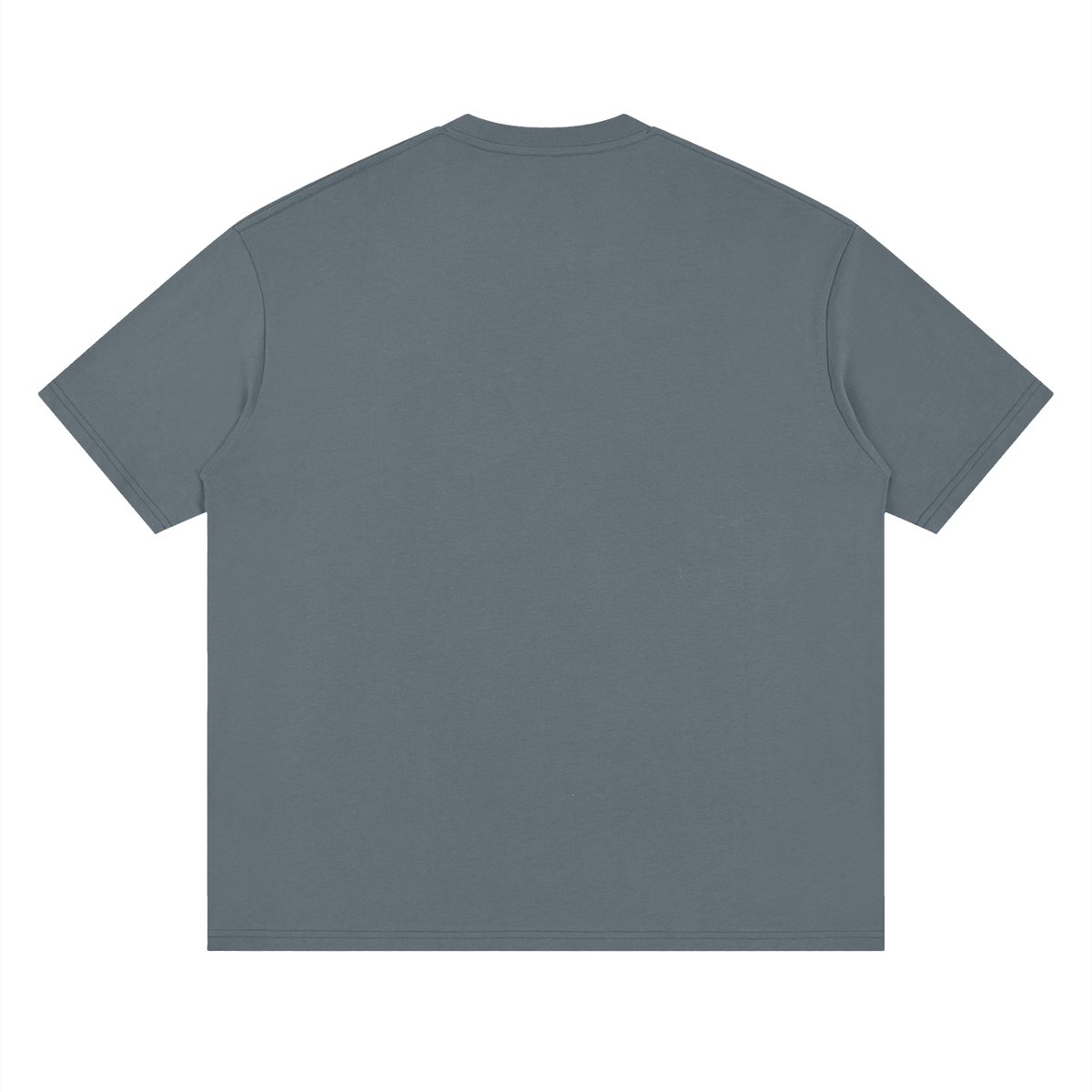 Back view of the San Sebastian Puerto Rico tee in Gray Blue.