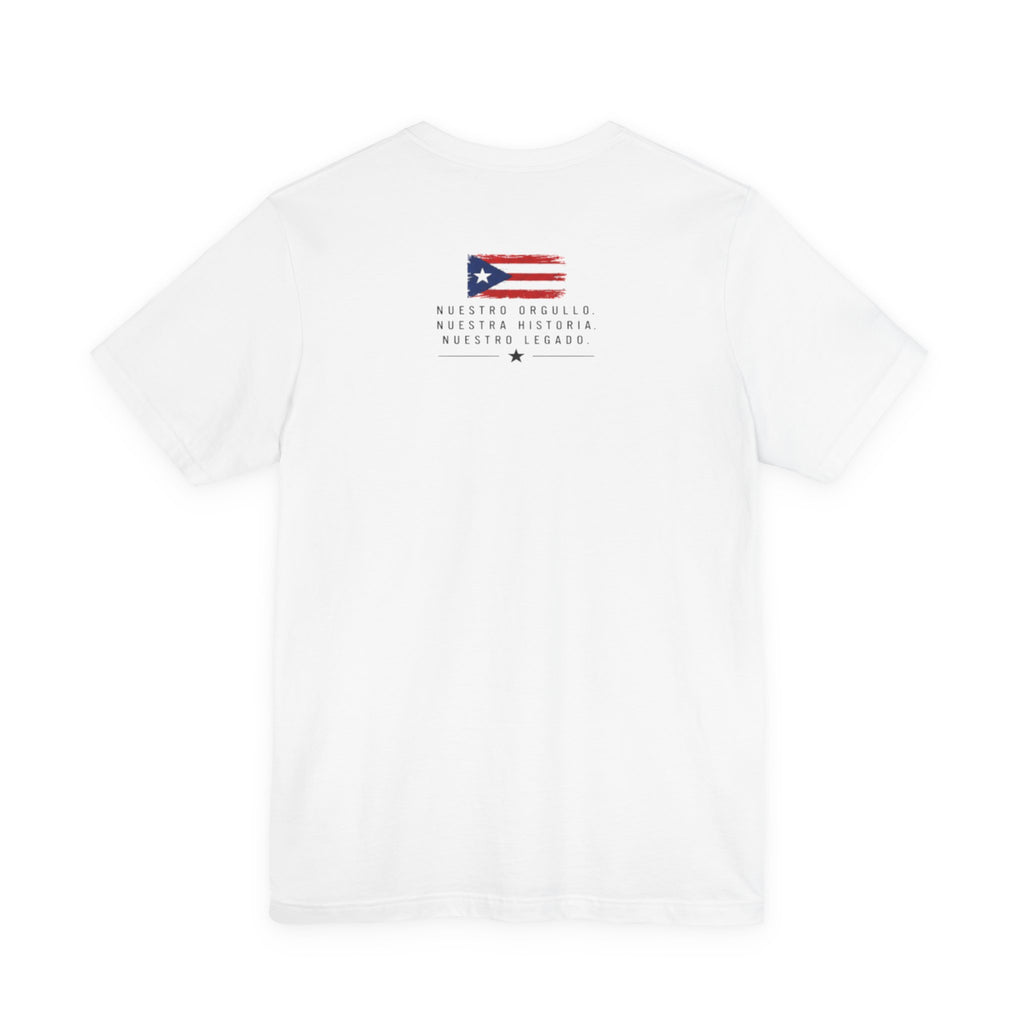 Black and White Logo Boricua Legacy