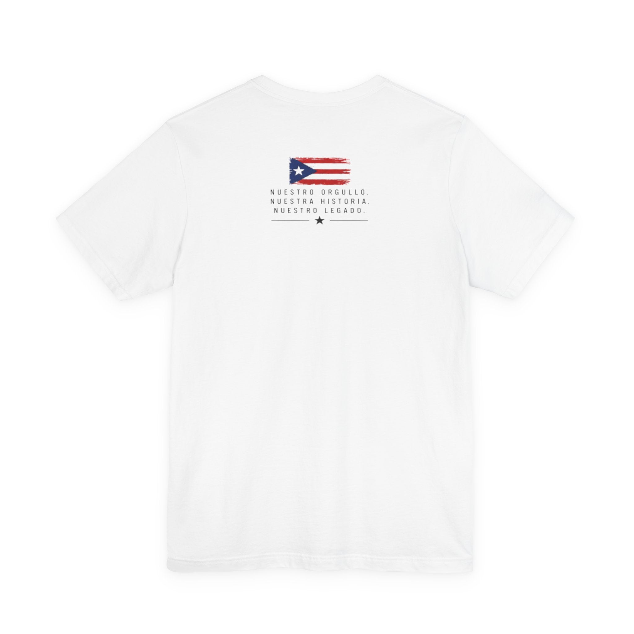 Black and White Logo Boricua Legacy
