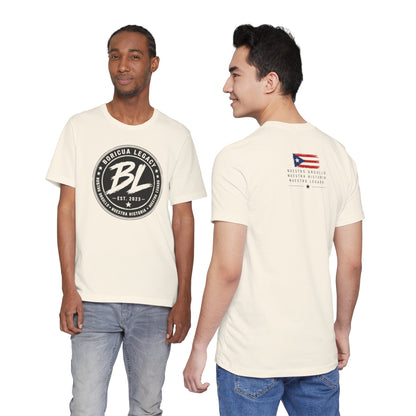 El Clásico — Boricua Legacy B&W Logo Tee