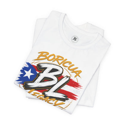 La Marca — Boricua Legacy Logo Tee