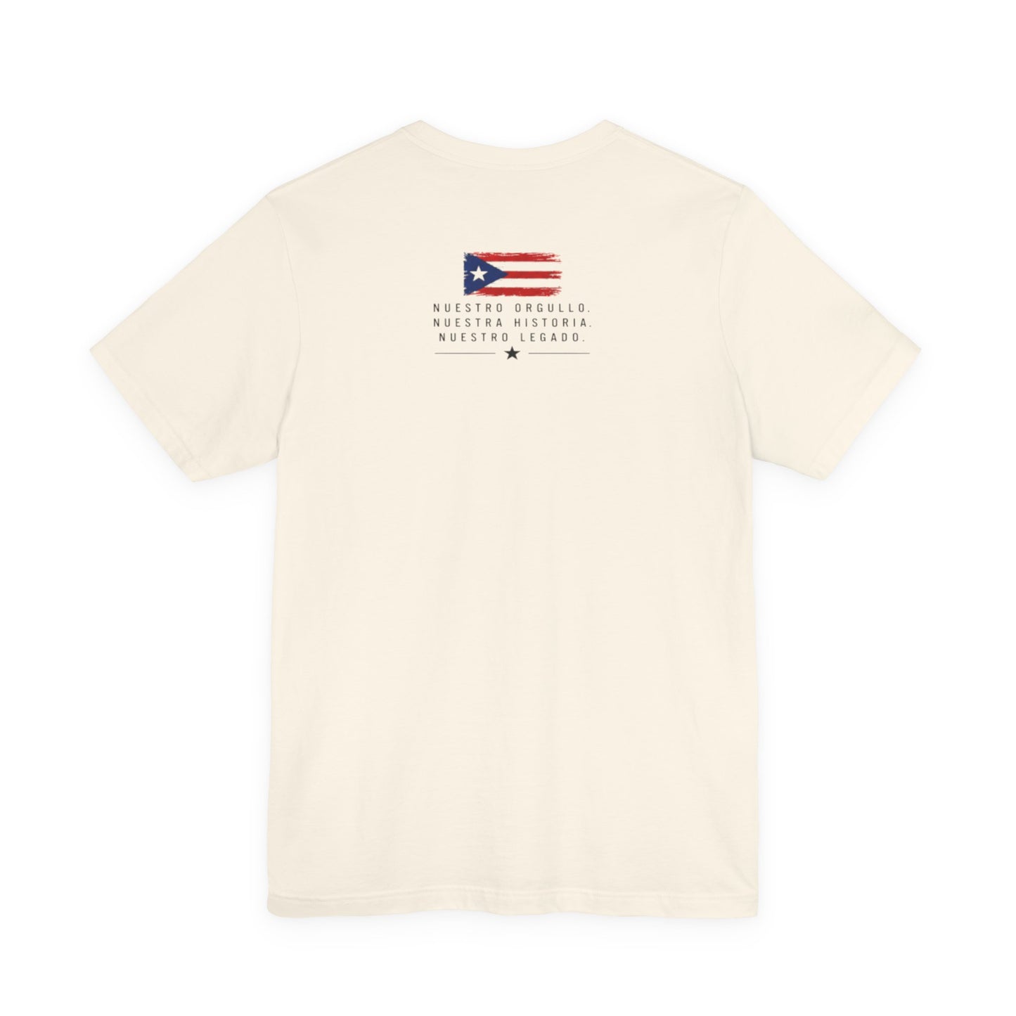 El Clásico — Boricua Legacy B&W Logo Tee