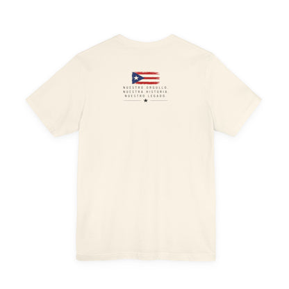 El Clásico — Boricua Legacy B&W Logo Tee