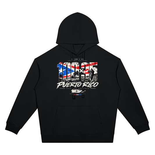 Isla del Encanto Hoodie – Boricua Legacy Puerto Rican apparel product photo