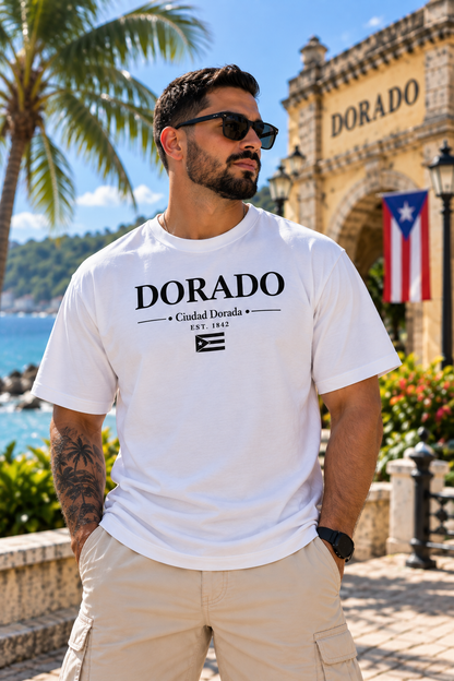 Dorado Puerto Rico Tee – Boricua Legacy Puerto Rican apparel product photo